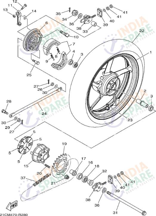REAR WHEEL